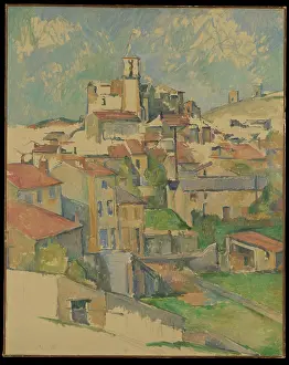 Cluster Prints: Gardanne 1885-86 Paul Cézanne French This is one of three views of Gardanne
