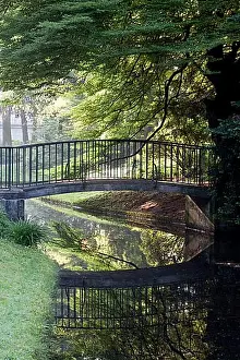 Overlooking Prints: Garden of the Elector, western part designed by Maximilian Friedrich Weyhe in 1807