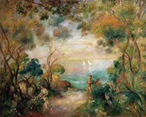 Impressionism Prints: A Garden In Sorrento. Un Jardin A Sorrente