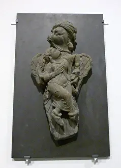 Husband Prints: Garuda abducting Queen Kakati (200-400) Kushan period
