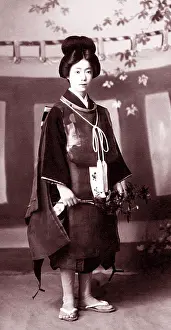 Asian Prints: Geisha, Geiko or Geigi are traditional