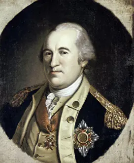 Gray Hair Prints: Gen. Frederick W. von Steuben Charles Willson Peale (1741-1827 American)