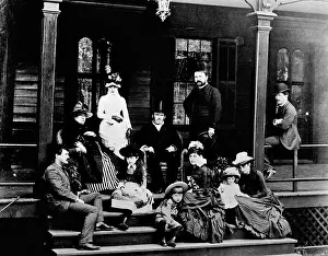 Senior Women Prints: General Ulysses S. Grant and Family 1886