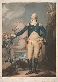 Slightly Textured Prints: General Washington, Print made by Thomas Cheesman