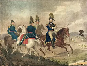 Oldtime Prints: GENERAL WILLIAM HENRY HARRISON & STAFF ON HORSEBACK OCTOBER 5 1813 BATTLE OF THE THAMES WAR OF 1812 ONTARIO CANADA