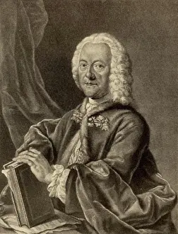 Named Person Prints: Georg Philipp Telemann (1681-1767) German composer
