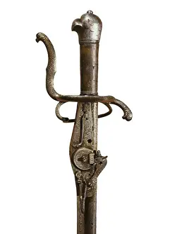 Soldiers Prints: German sword's handle (late 16th c.). ITALY. VENETO. Venice. Ducal Palace
