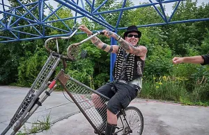 Bicycle Prints: Germany, Berlin, 27.08.2023, Easy Rider Road Show