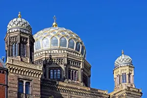 Race Prints: Germany, Berlin, dome of the new synagogue
