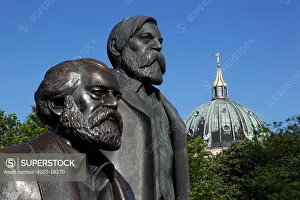 Capital Cities Prints: Germany, Berlin, Marx Engels Forum