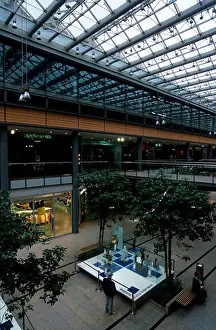 Arcade Prints: Germany, Berlin, Potzdamer Platz, Shopping Arcades