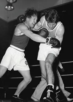 1955 Prints: Getting It In The Neck - Punkten (left) and Nitzschke