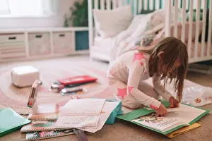 Gradeschooler Prints: getting ready for the first day of school