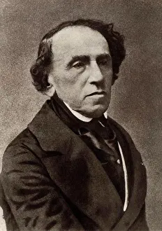 Photographer Prints: Giacomo Meyerbeer (1791-1864) (Jakob Liebmann Beer)