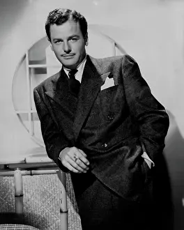 Hollywood Prints: Gig Young. January 27, 1949. (Photo by Bert Six, Warner Bros. Pictures)