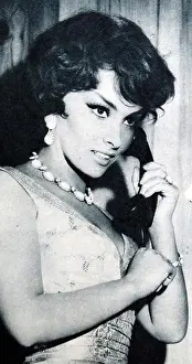 Actresses Prints: Gina Lollobrigida. Luigia Lollobrigida (born 4 July 1927)