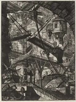 Trending: Giovanni Battista Piranesi, The Drawbridge, 1780s The Drawbridge