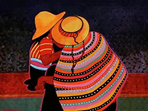 Paintings And Illustration Prints: The Girls of Guatemala II John Newcomb, Acrylic, 2004