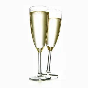 Expensive Prints: Two Glasses of Champagne