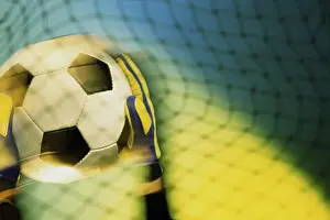 Success Prints: Goalie holding a soccer ball