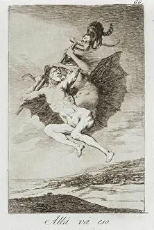Francisco Prints: There it goes. Francisco Goya y Lucientes (Spain)