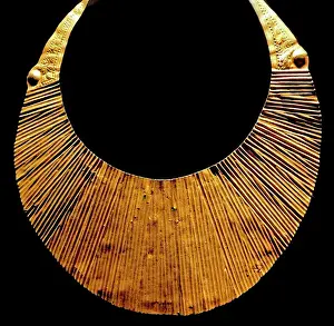 Natives Prints: Gold ornament produced by the Nias people
