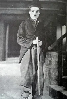 Film Still Prints: The Gold Rush, 1925. The haunted, haunting face of the Lone Prospector (Charlie Chaplin)