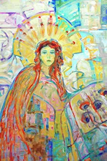 Angel Prints: The Golden Angel - detail