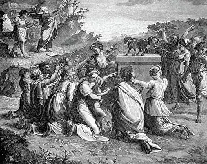 Notes Prints: The Golden Calf, Second Book of Moses