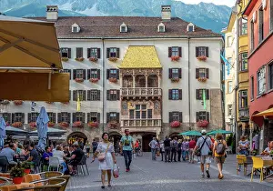 Balcony Prints: Goldenes Dachl in Innsbruck, Austria