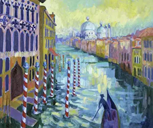 Nautical Prints: Grand Canal, Venice Josephine Trotter (b.1940/British) Oil on Canvas