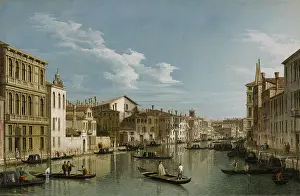 Venice Prints: The Grand Canal in Venice from Palazzo Flangini to Campo San Marcuola