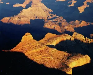 Grand Canyon Prints: The Grand Canyon viewed from just east of Yaki Point on the South Rim