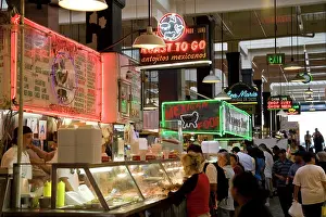 Produce Prints: Grand Central Market, Broadway, Downtown Los Angeles, California