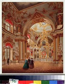Petersburg Prints: The Grand Church of the Winter Palace in St