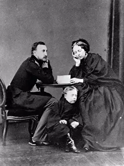 Romanov Prints: Grand Duke Nicholas Nikolaevich (the Elder) of Russia (1831-1891) with his wife