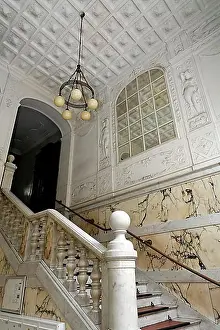 Stairway Prints: Grand marble stairway of a Wilhelminian style building