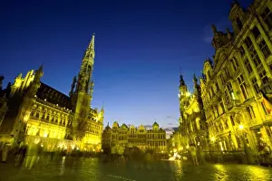 Brussels Prints: Grand Place Brussels Belgium