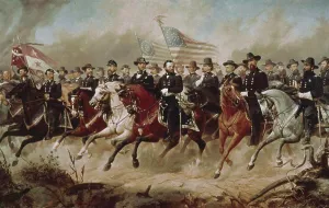 Grant and His Generals Ole Peter Hansen Balling (1823-1906)