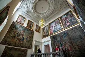 Days Prints: Great Britain, Scotland, Edinburgh, the Great Stair of the Holyroodhouse Palace