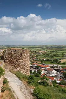 Town View Prints: Greece, East Macedonia and Thrace, Didymotiho, elevated town view from the Kale Fortress
