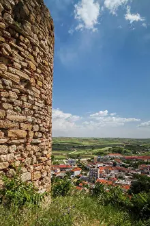 Fortress Prints: Greece, East Macedonia and Thrace, Didymotiho, elevated town view from the Kale Fortress