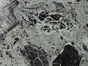 Filling The Picture Prints: Green and black marble texture background