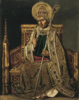 Middle Ages Prints: Gregory I The Great, Saint (540-604)