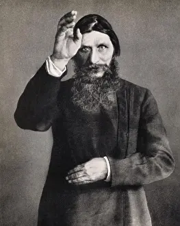40 45 Prints: Grigori Yefimovich Rasputin, 1858-1924, Russian Monk