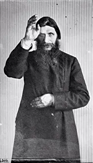 Emperor Prints: Grigori Yefimovich Rasputin (1869-1916) by Anonymous /State Museum of the Political History of Russia