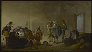 Guardhouse. Palamedesz. Anthonie (1601-1673), painter