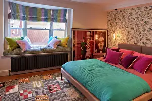 General View Prints: Guest bedroom with window seat
