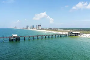 Coast Prints: The Gulf State Pier in Gulf Shores, Alabama