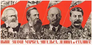 Red Color Prints: Gustav Klutsis, Color lithograph